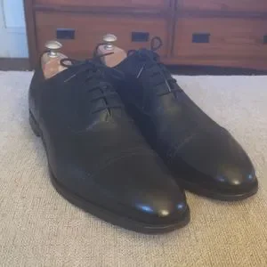 Stuart’s Choice Cap toe Grenson Masterpiece Black Leather Dress Shoes Size 12 E Stuart main image 3